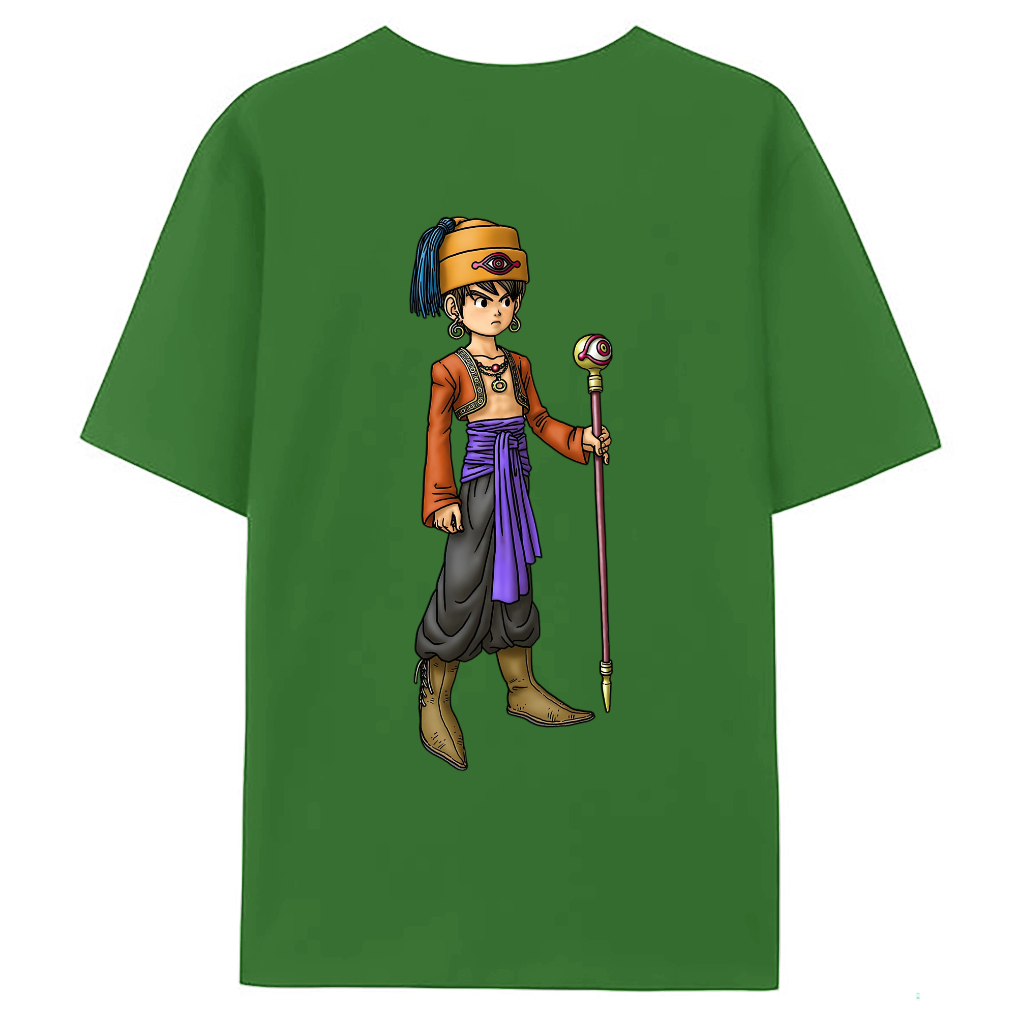 （画像用） ドラゴンクエスト Doragon Kuesuto Dragon Quest レディース半袖Tシャツ(バックプリント)